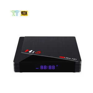 H10智能电视盒AIIwinner H616安卓10.0 2G/4G 16G/32G/64gb 1080P H.265 6k四核高清谷歌播放器Youtube机顶盒